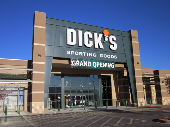 Store front of DICK'S Sporting Goods store in Albuquerque, NM