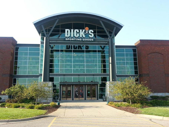 Store front of DICK'S Sporting Goods store in Grandville, MI