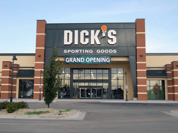Store front of DICK'S Sporting Goods store in Manhattan, KS