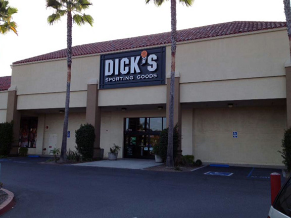Store front of DICK'S Sporting Goods store in Laguna Hills, CA